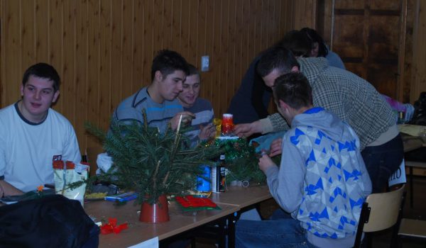 Szkolny konkurs stroików świątecznych 2010