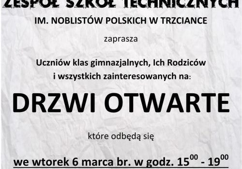 Drzwi otwarte marzec 2018