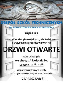 Drzwi otwarte kwiecień 2018